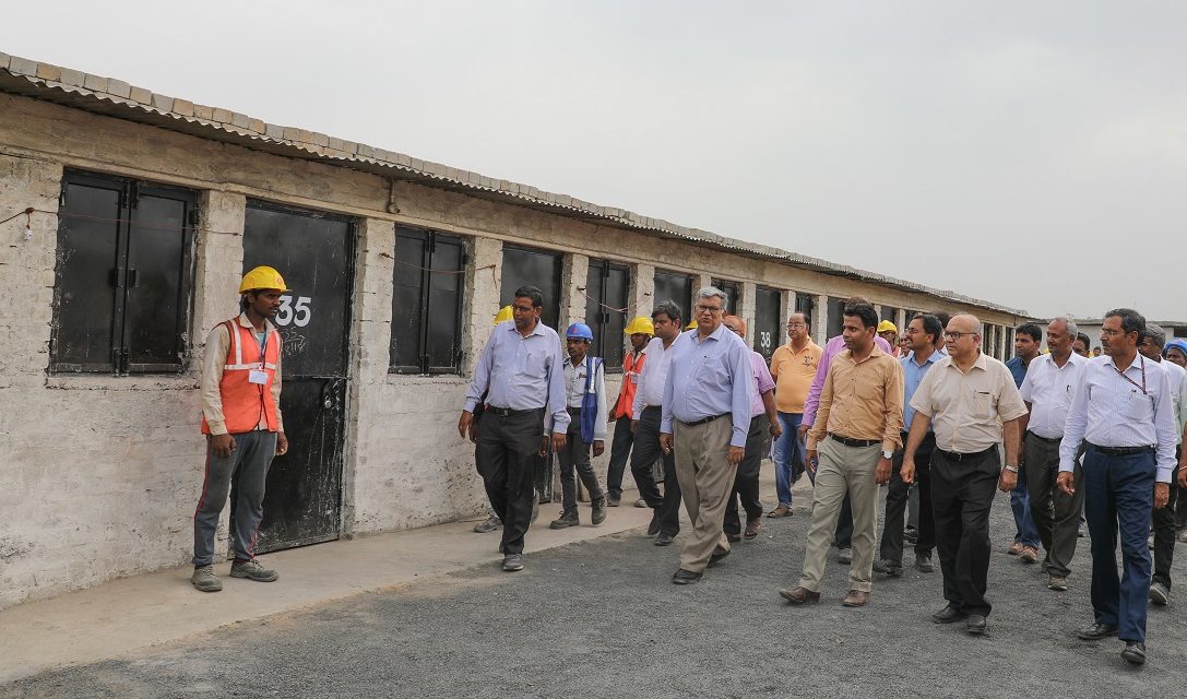 Committed to construction workers’ welfare, the next set of housing inaugurated