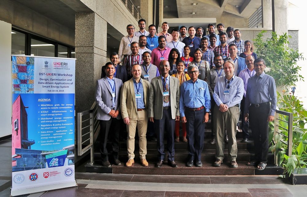 IITGN organised DST-UKIERI workshop on smart energy systems