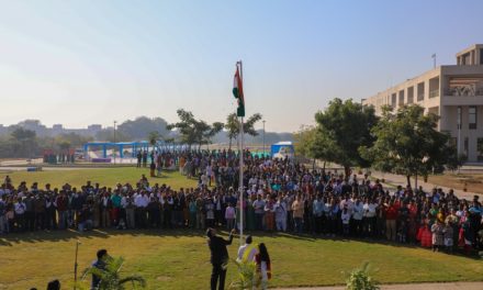 Majestic R-Day celebrations on campus as IITGN Director bags the Padma Shri