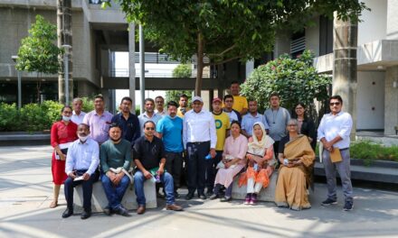 A delegation from Leh-Ladakh and Kargil visited IITGN to understand wastewater management of the Institute