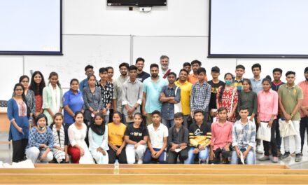 IITGN organised a three-day exposure camp for higher secondary and undergraduate students from a rural tribal district of Gujarat