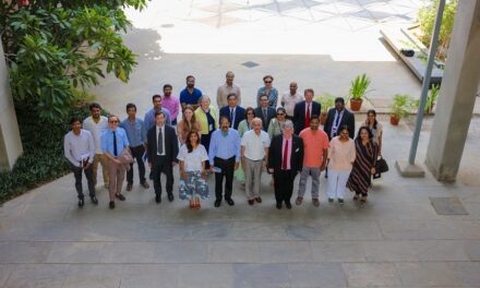 A 15-member UK delegation visited IITGN to explore future collaborations