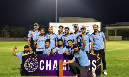 IIT Gandhinagar hosts the maiden IITGN Cricket League tournament – ONGC team emerges as the winner 