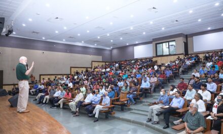 “Bhagavad Gita has answers to get over failures in life”, said America’s leading executive coach Dr Marshall Goldsmith at IITGN