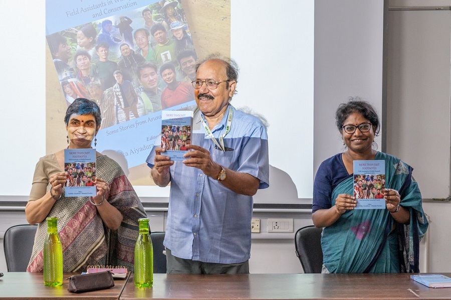 New book co-edited by IIT Gandhinagar’s faculty recognises the significant role played by field assistants in wildlife research and conservation