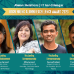 IITGN bestows four of its alumni with Young Alumni Excellence Awards 2023 for making waves in academia and entrepreneurship