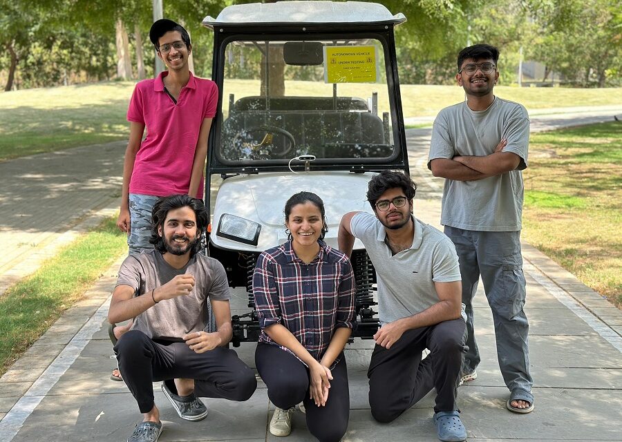 Driverless Vehicle for Students: IIT Gandhinagar Students Develop Fully Autonomous Vehicle