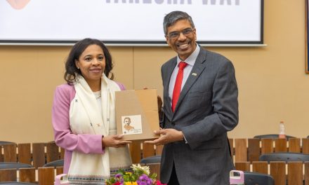 IITGN Hosts Tahesha Way, Lt. Governor of New Jersey