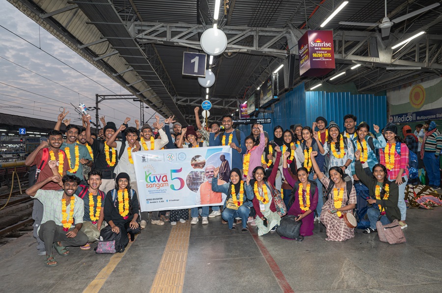 IIT Gandhinagar Welcomes IIIT Kottayam Delegation for Yuva Sangam Under ‘Ek Bharat Shreshtha Bharat’