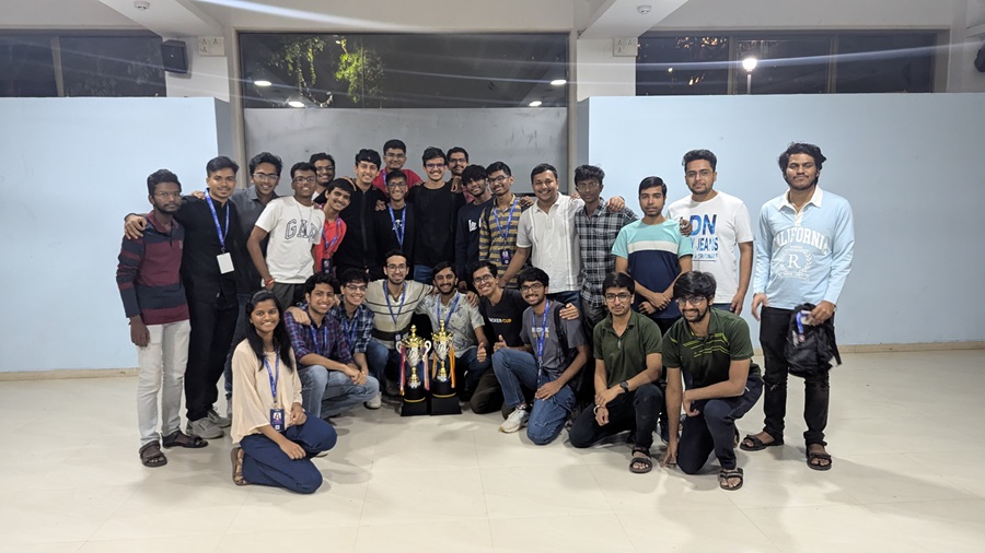 IIT Gandhinagar Shines at Inter IIT Tech Meet 13.0 with Silver and Bronze Trophies