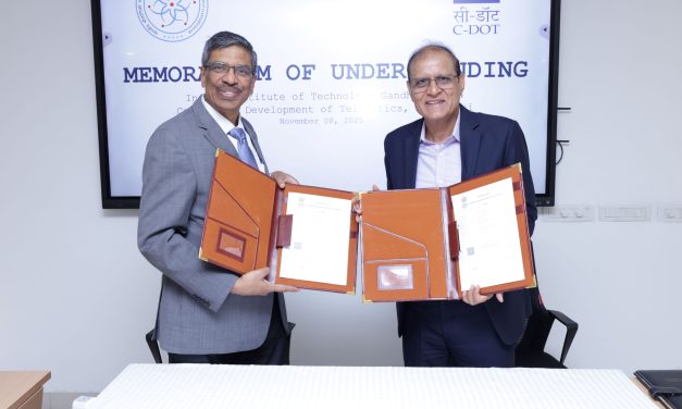 Establishment of Academic C-DOT Research and Innovation Centre at IIT Gandhinagar