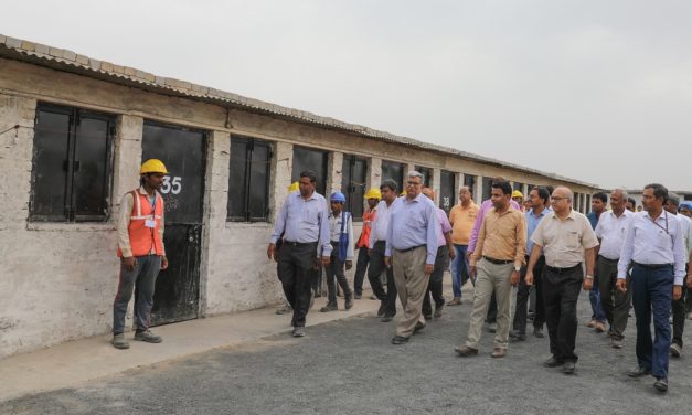 Committed to construction workers’ welfare, the next set of housing inaugurated