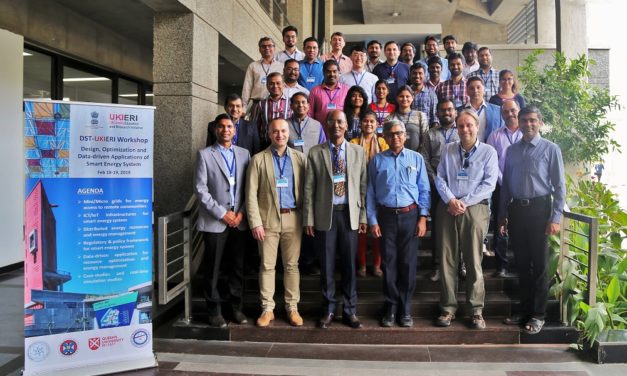 IITGN organised DST-UKIERI workshop on smart energy systems