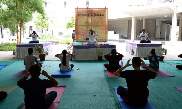 Yoga in full swing on fifth international Yoga Day