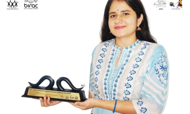 IITGN PhD alumna wins SITARE-Gandhian Young Technological Award 2020