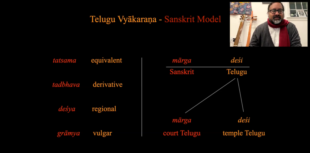 “One cannot talk about Telugu literature without talking about Sanskrit”- Prof Srinivas Reddy