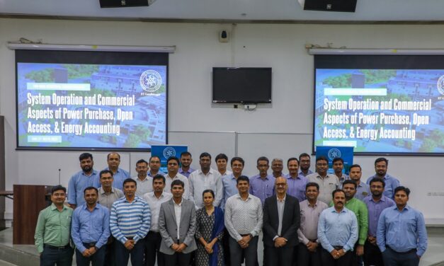 IITGN and GUVNL conclude a two-week residential training programme for senior officers/engineers of the Gujarat state electricity companies