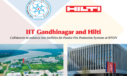 IIT Gandhinagar and HILTI join hands to enhance test facilities for Passive Fire Protection Systems