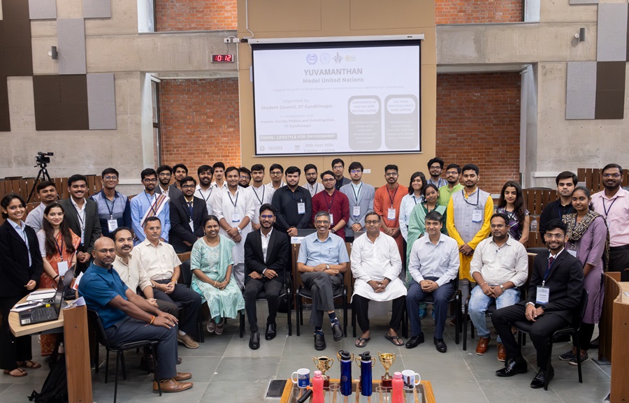 Yuvamanthan Model United Nations (YMUN) held at IIT Gandhinagar