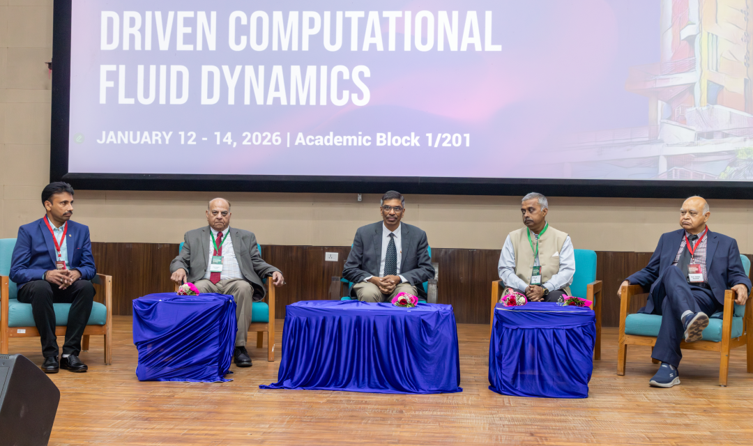 IIT Gandhinagar Hosts International Symposium Exploring the Future of AI-Driven Computational Fluid Dynamics