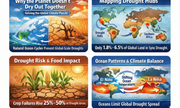 Why the Planet Doesn’t Dry Out Together: Scientists Solve A Global Climate Puzzle